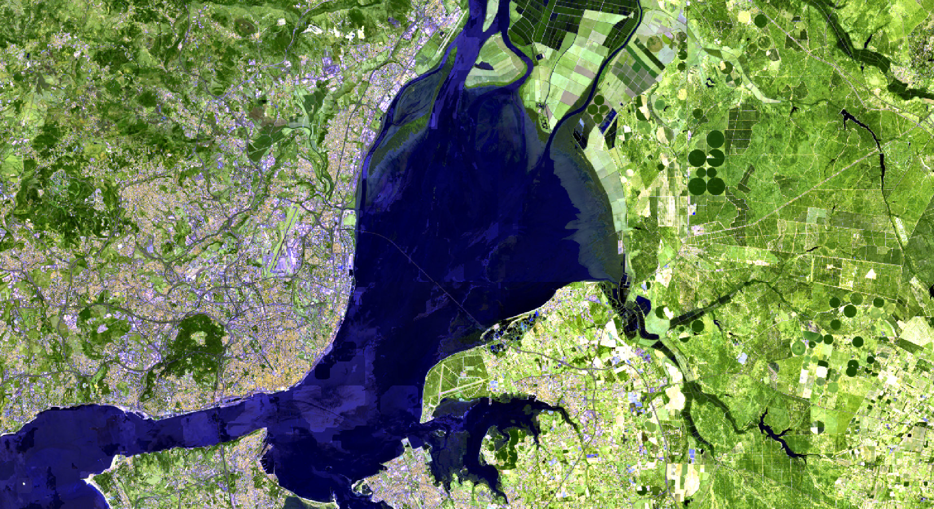 Governança SMOS - Sentinel-2, compósito median da região do Tejo e Sado - Geologia