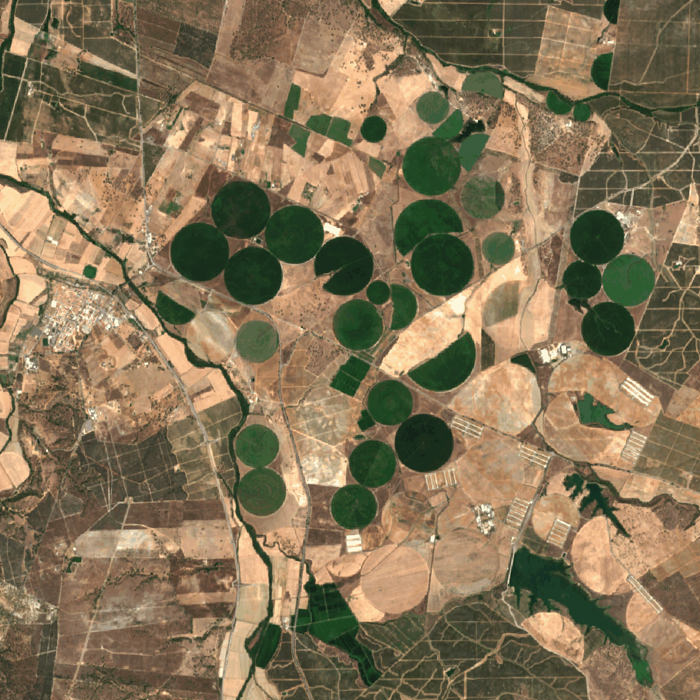 Mosaico Sentinel-2 em cor verdadeira — Alvalade